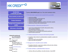 Tablet Screenshot of hkcredit.cz